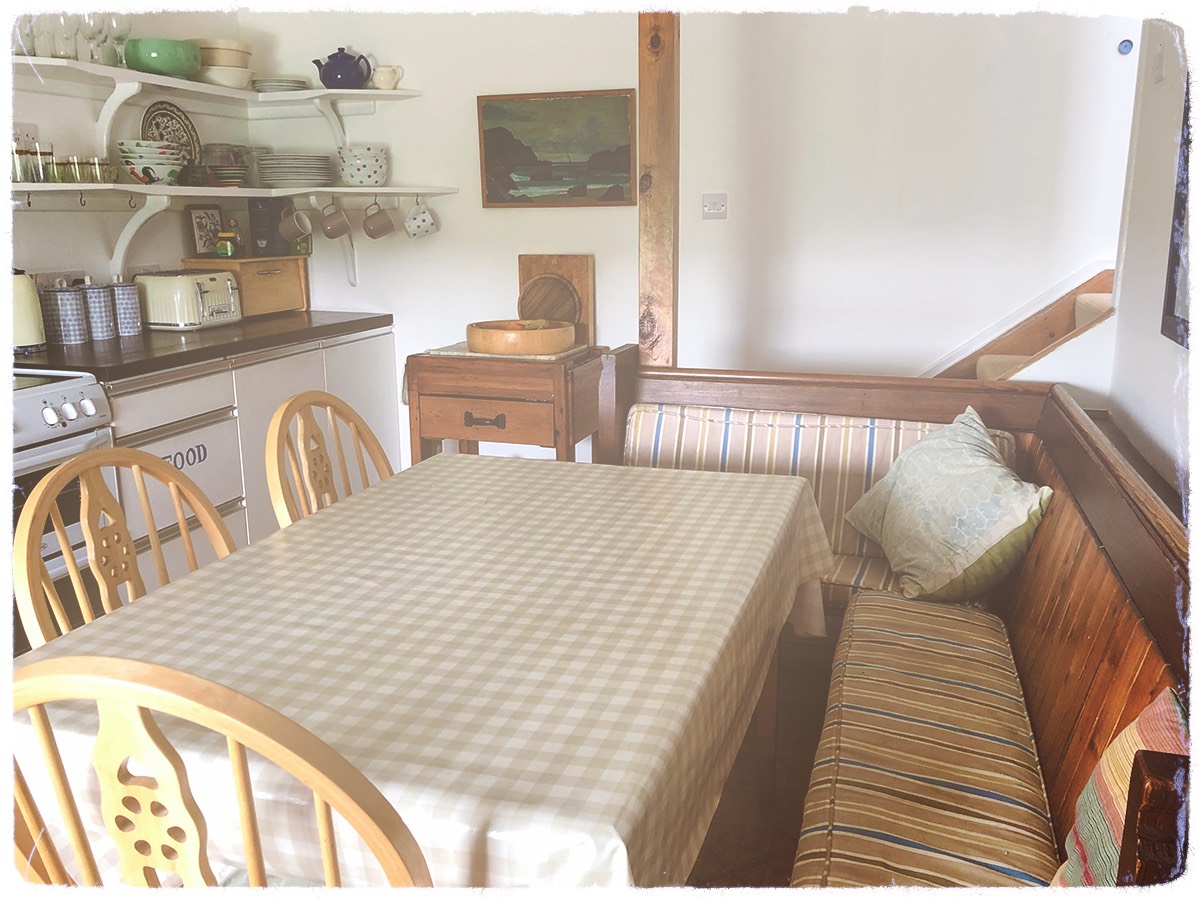 The Dining Area at Lagandorain Cottage